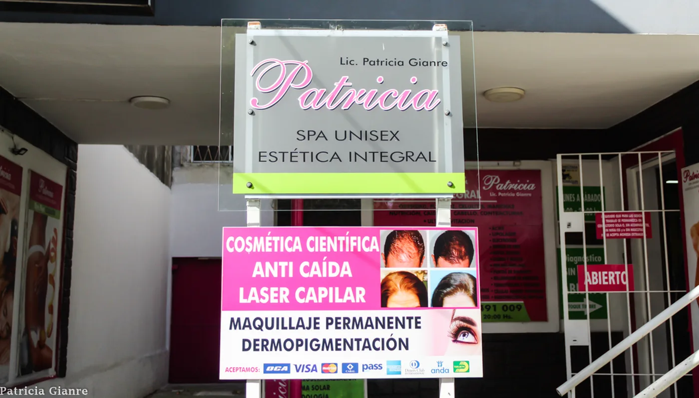 Fachada real de SPA Patricia Gianre